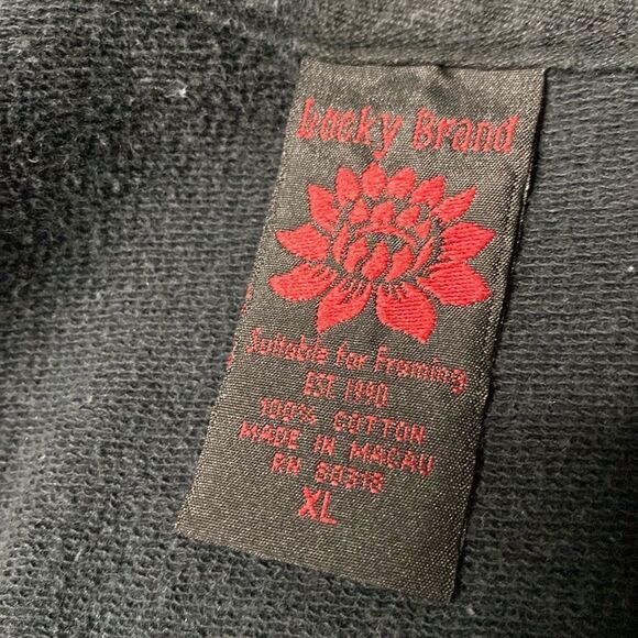 LUCKY BRAND Y2K Vintage Watercolor Floral Hoodie - Picture 8 of 13